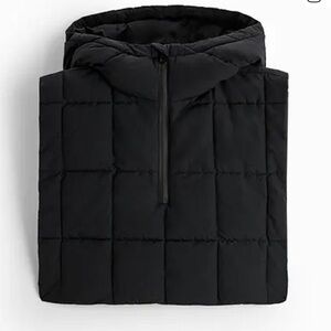 Zara Quilted Puffer Collar